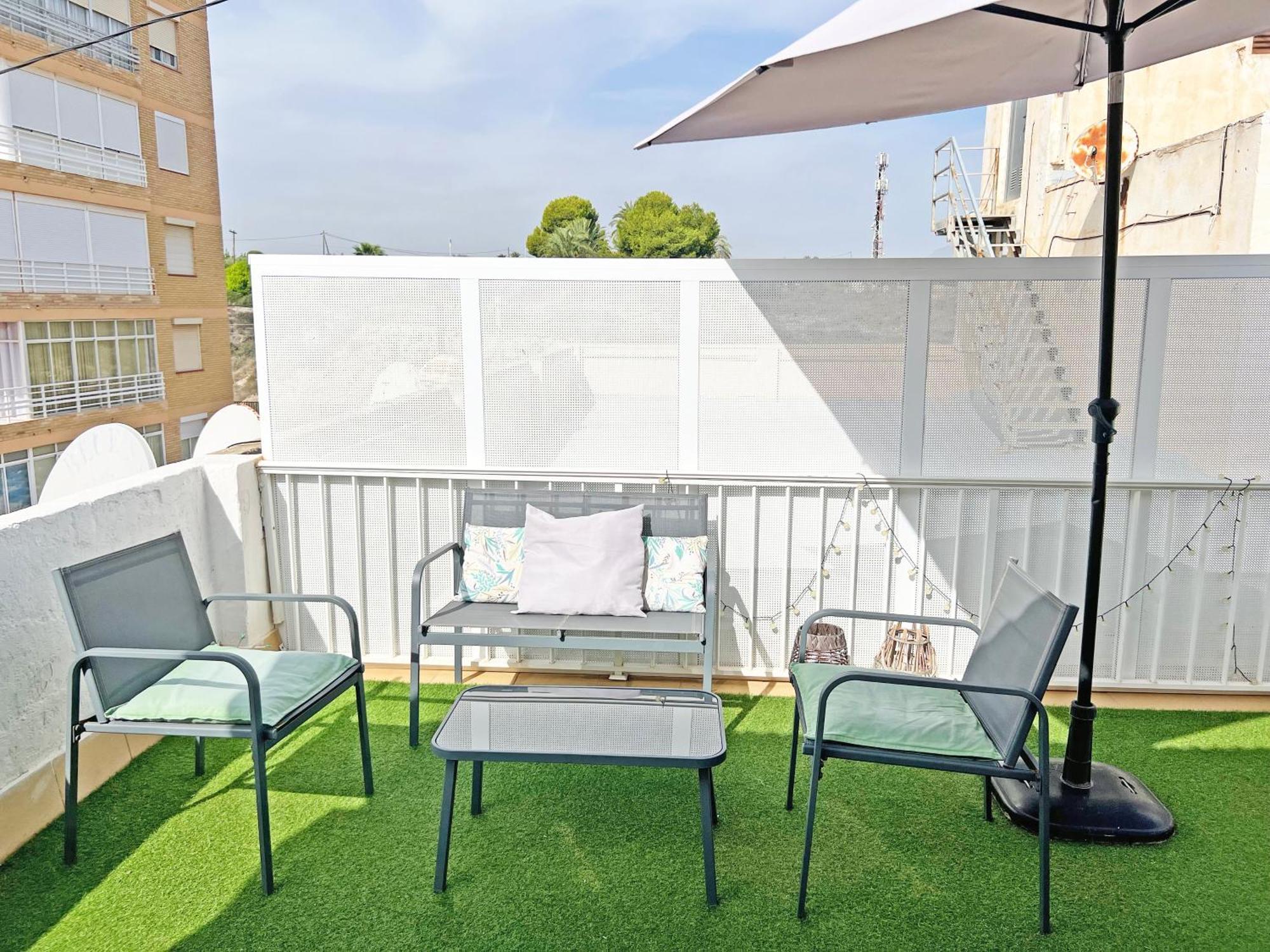 Atico Frente Al Mar 2 Terrazas Barbacoa Y Parking Sujeto A Disponibilidad Apartment เอลกัมเปโญ ภายนอก รูปภาพ